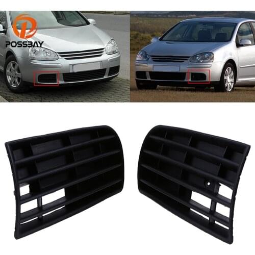 POSSBAY Car Front Bumper Lower Grille for VW Golf MK5 2004 2005 2006 2007 2008 2009 Auto Side Replacement Accessories
