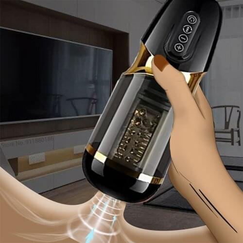 Sex Stimulation Man Vibrator Masturbation Cup Suitable For Sex Toys For Men Gay Penis Massager Delayed Ejaculation Chastity Cage