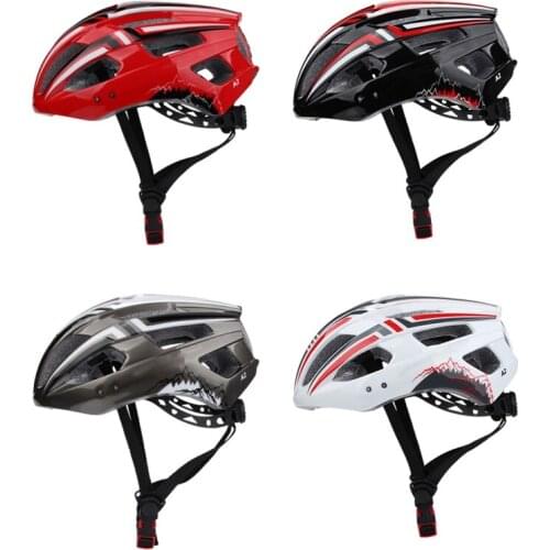 Men Women Unisex LED Light MTB Bike Helmet MTB Bicycle Cycling Safety Cap Hat