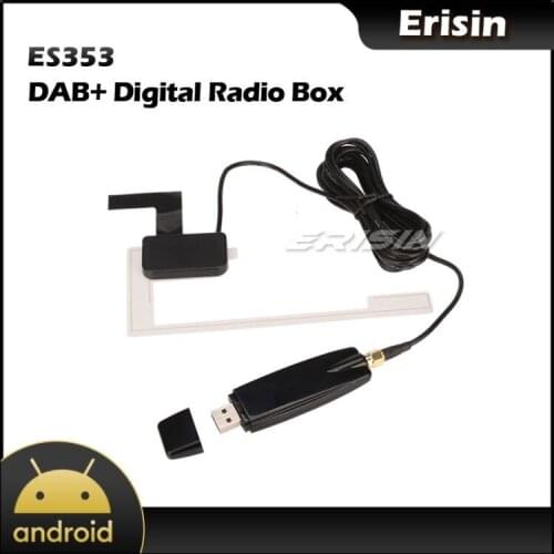 Erisin 353 USB Digital Radio Car DAB+ box for Android Stereos