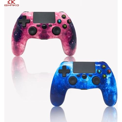 K ISHAKO Bluetooth Gamepad Controller Wired/Wireless Joystick For PS4 Controller SONY Playstation 4 Game Machine Console
