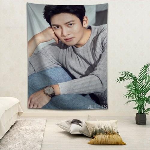 Hot Sale Custom Ji Chang Wook Wall Hanging HD Landscape 3D Printing Digital Printing Home Decoration Tapestry
