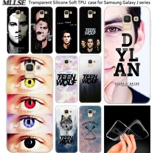 Teen wolf Stilinski 24 Lahey 11 Soft Silicone Case For Samsung Galaxy J2Pro J4 J6 J8 2018 J3 J5 J7 2016 2017EU Prime CORE Plus