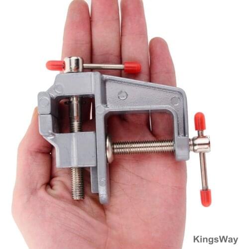 New Miniature Small Jewelers Hobby Clamp On Table Bench Vise Mini Tool Vice Muliti-Funcational