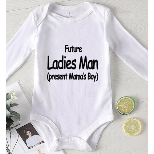 Clothes for Baby Born Infant Girls Outfits new born Winter Costume Toddler Jumpsuits Print Ladies Man Mama Autumn Romper