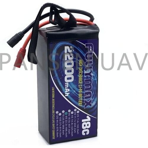 Original fullymax 22000mAh 22.8V 6S LiPO Battery 18C fully max for Big Load Multirotor FPV Drone Hexacopter Octocopter