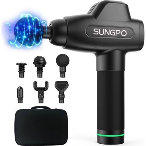 Muscle Massage Gun Sport Therapy Massager Muscle Relax Body Relaxation Fascia Gun Booster Slimming Shaping Electric Massager