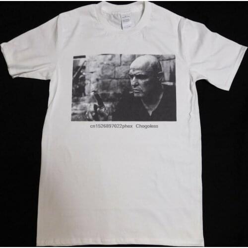 Marlon Brando Apocalypse Now Colonel Walter E. Kurtz White T-Shirt Size S-XXXL