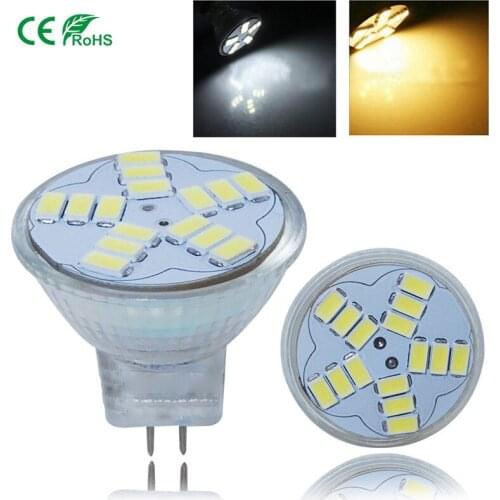 MR11 Led Spotlight AC/DC12V 3W SMD3528 LED Bulb Energy Saving Lamp MR11 7W SMD5730 Led Spot Light Bulb Cool/Warm White Bombilla