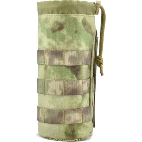 Tactical Camouflage Outdoor Molle Water Bottle Pouch 1000D Nylon Fabic Holder Hydration Carrier Army Bag