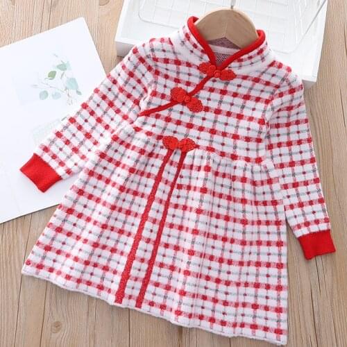 Girls Knitted dress Toddler Dresses for Girls Clothing Spring Autumn Baby Dress Princess Costume Kids Clothes Sweater 1-5year