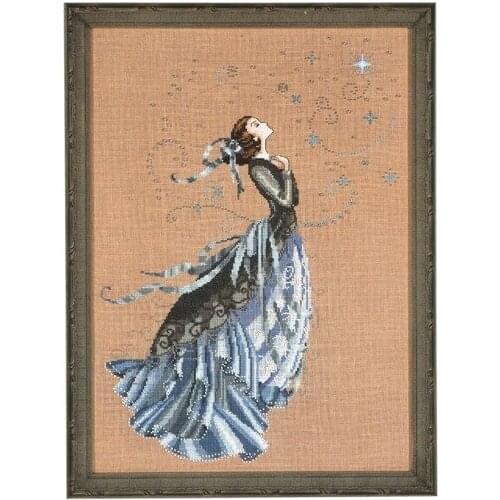 Higher quality 2020 Beautiful Lovely Counted Cross Stitch Kit The Stargazer Star Fairy Goddess Wizard Nora