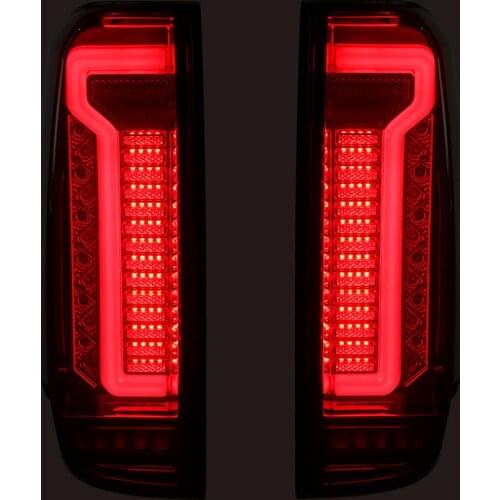 1Pair Left&Right Tail Light Brake Lamp Turn light For Nissan Navara D40 2005-2015 #26550-EB38A Tail Light Assembly Smoked Shell