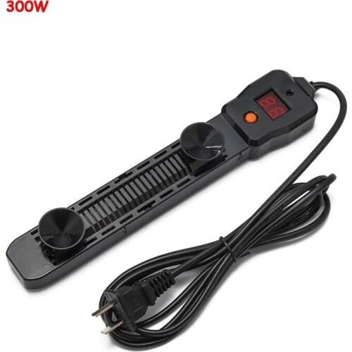 Aquarium Submersible Heater 300/500W Fish Tank LCD Display Digital Adjustable Water Heater Rod Temperature Control Supplies Tool
