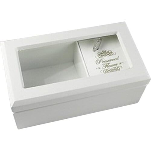 Musical Jewelry Wooden Trinket Box Storage Caskets "Castle In The Sky" Music