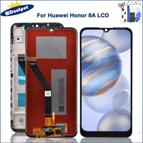 Original LCD For Huawei Honor 8A LCD Display Honor Y6 2019 Display With Frame Touch Screen Honor 8A Pro Replacement Assembly
