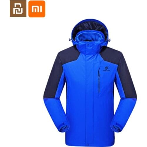 Youpin Mijia youpin three-in-one two-piece jacket thickened warm mens and womens jacket jacket fleece jacket detachable liner
