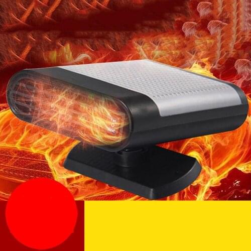 12V Electric Car Heater Hot Air Purifier Defogging Mini Car Heater Fan Universal And Compact Car Heaters