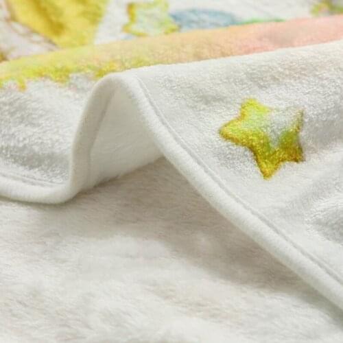 HX5D 1 Set Baby Monthly Record Growth Milestone Blanket Newborn Photography Props Kit