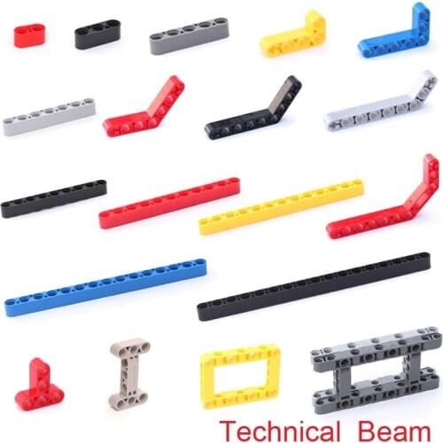 LoveBlock Technical Beam Liftarm Building Blocks Assembles MOC Brick Parts DIY Toys Gift Creative Educational For Kid 10pcs/Lot