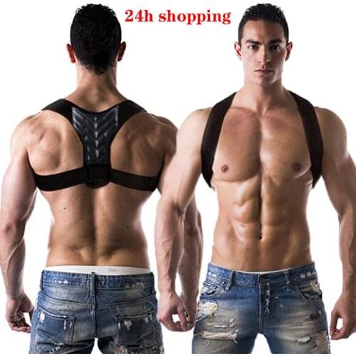 Medical Adjustable Clavicle Posture Corrector Men Woemen Upper Back Brace Shoulder Lumbar Support Belt Corset Posture Correction