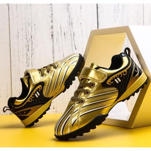 2020 New Men Boys Kids Soccer Shoes Outdoor spikes Football Cleats Soccer Boots Youth Training Sneakers Sports Shoes Size 29-39
