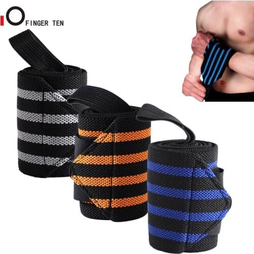 New Professional Grade Wrist Wraps Weightlifting with Thumb Loops for Men Women Gym Power Training Powerlifting