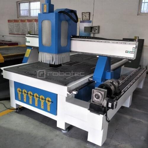 New CNC Wood Milling Machine 1325 Bedroom Doors Making Machinery Equipment for Small Business/4 Axis Wood CNC Router with CE