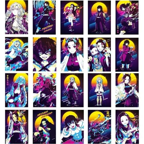 Japanese Anime Demon Killer Poster Printing Canvas Painting Exquisite Pictures Living Room Childrens Room Decoration Painting