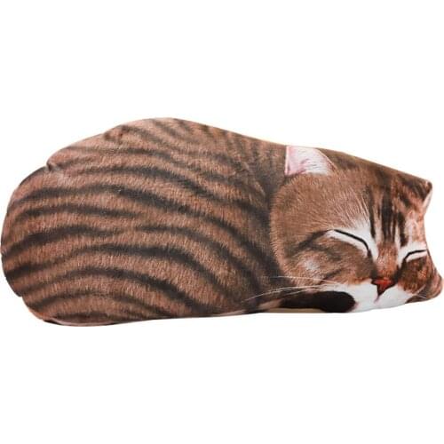 Cat Plush Stuffed Toy Girl Gift Pillow Doll Soft Cuddly Pillow Simulation Animal Doll Gift Children B2Cshop