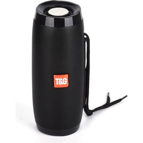 Portable Column LED Bluetooth Speaker 10W Waterproof Subwoofer Sound Bar with FM radio AUX Sound System Super Bass boom box