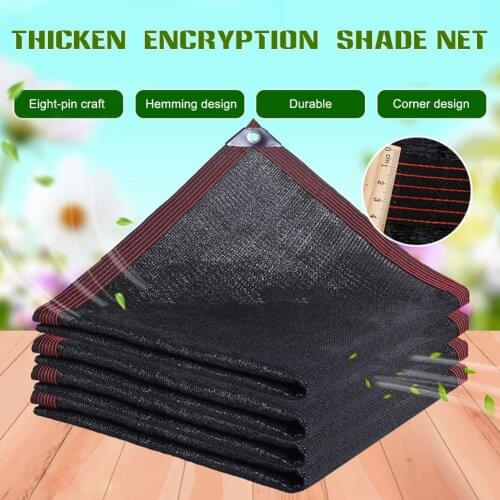 Portable Shade Cloth Cover Thicken Encryption Breathable Shade Net Heavy Duty Fence for Garden Courtyard MC889