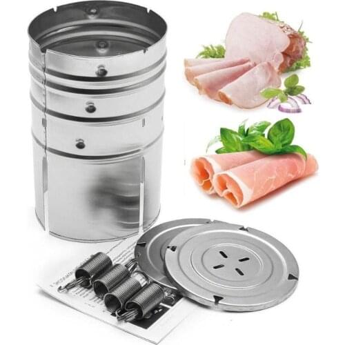 Stainless Steel Ham Meat Making Ham Press Maker Machine Seafood Poultry Kitchen Cooking Tool 3 Layer Meat Cooking Pot Ham Maker