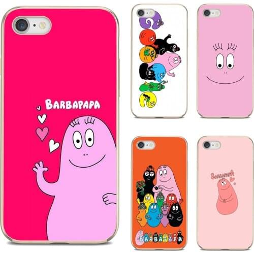 Les-Barbapapa-Barbamama-Pink-Smile Silicone Phone Cover For Samsung Galaxy S7 S8 S9 S10E S20 FE Note 10 20 Edge Lite Plus Ultra