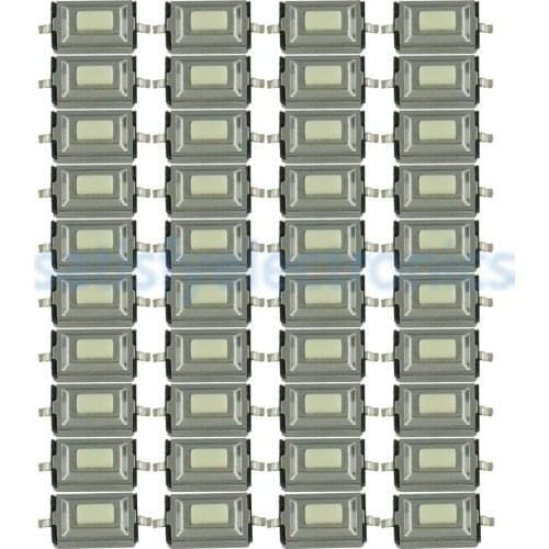 100PCS X 3X6X2.5mm Tactile Push Button Switch Tact Switch Micro Switch 2 Pin SMD