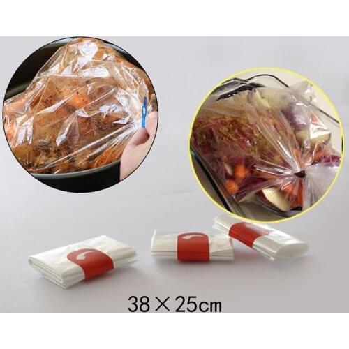 10 pcs Heat Resistance Nylon-Blend Slow Cooker Liner Roasting Turkey Bag For Cooking Oven Bag Baking Crock Pot Liners Kitchen