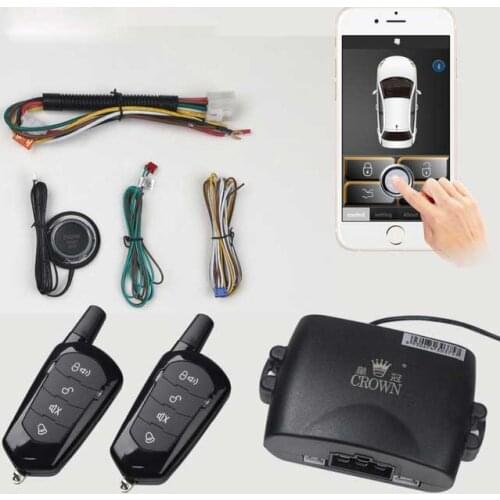 Smart Phone Remote Start Automatic Control Car Car Horn/Direction Light Output Cell Phone Switch Lock Bluetooth Connection