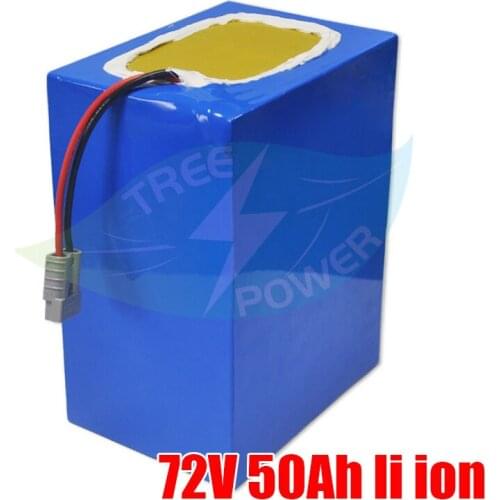 In stock li ion Battery 72v 50Ah built-in 80A BMS 4000w Lithium ion 72v VRLA Replacement scooter motorcycle AGV + 10A Charger