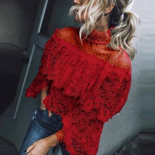 WYUIT Openwork Blouses