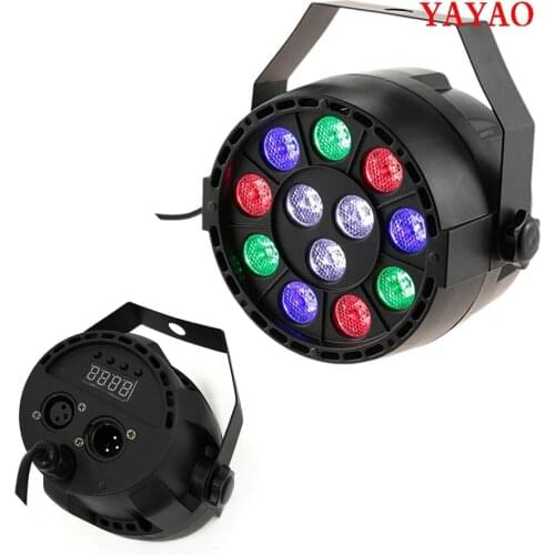 YaYaO LED Rgbw12x3w DMX512 Stage Light Party DJ Sound Control Disco Ball Projector , Used for Club Digital Display 20W