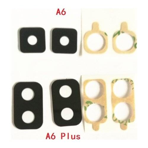 Back Rear Camera Glass Lens Cover Replacement glass for Samsung Galaxy A6 A6 plus + 2018 A600 A605 A600F A605F