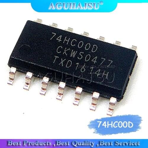20PCS 74HC00D SOP14 74HC00 SOP SN74HC00DR SOP-14 SN74HC00 SMD new and original IC