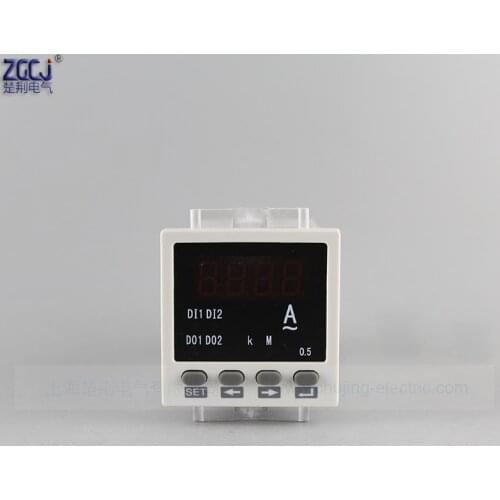 48x48x84mm single phase AC current meter , digital current meter,intelligent LED display current monitor ,AC Ampere meter,Amp
