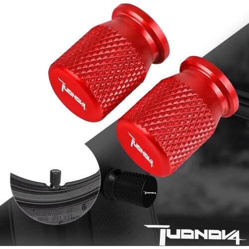 For Aprilia Tuono V4 R V4R TUONOV4 FACTORY Motorcycle Vehicle Wheel Tire Valve Stem Caps Covers Accessories Aluminum With Logo