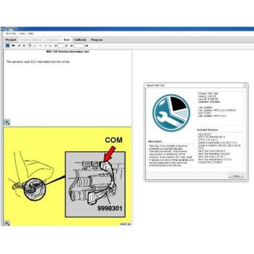 For Volvo Premium Tech Tool (PTT) ptt 2.03 forVolvo VCADS Pro (Development) + FULL Activation (Support for multiple Computers)
