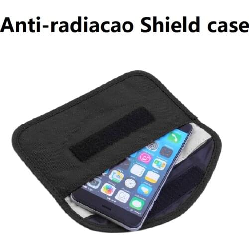 Mobile Phone RF Signal Blocker/jammer Anti-radiation Shield Case Bag Pouch Piece Plain ZA213702 0.06kg (0.13lb.)