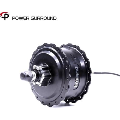 2020 Free shipping bafang 48V750W rear hub motor with disc brake for fat bike Motor electric bike Kit