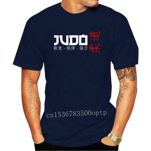 New T Shirts Fashion 2021 Judo T-SHIRT MMA Mixed Martial Arts Gymer Round Neck Clothes