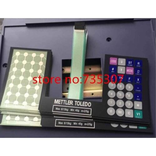 Original new toledo 3600 Scale english Keyboard Film Key strengthen edition P/N: 71207380 toledo 8442 overlay tiger P 8442 p8442