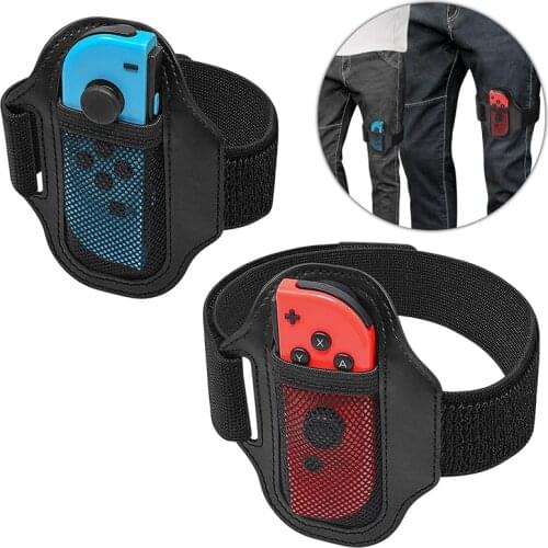 Leg Strap for Nintendo Switch Ring Fit Adventure Joy-Cons, Adjustable Elastic Band for NS Accessories Controller Games, 2021
